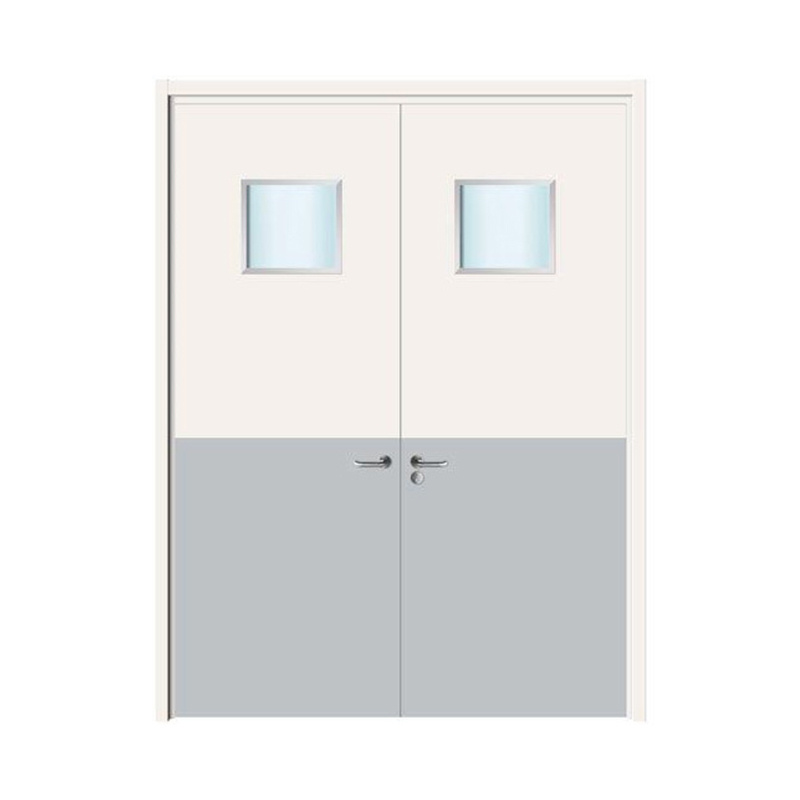 External Wall Mother And Child Fire Rated Steel Door Entrance And Exit Door